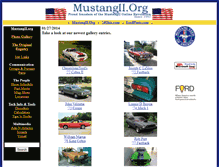 Tablet Screenshot of mustangii.org